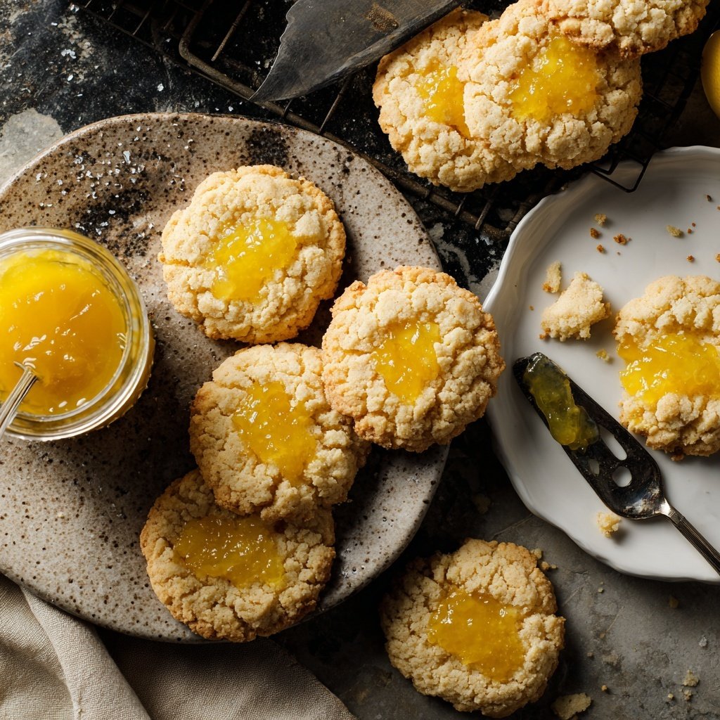 Zesty Lemon Curd Cookies