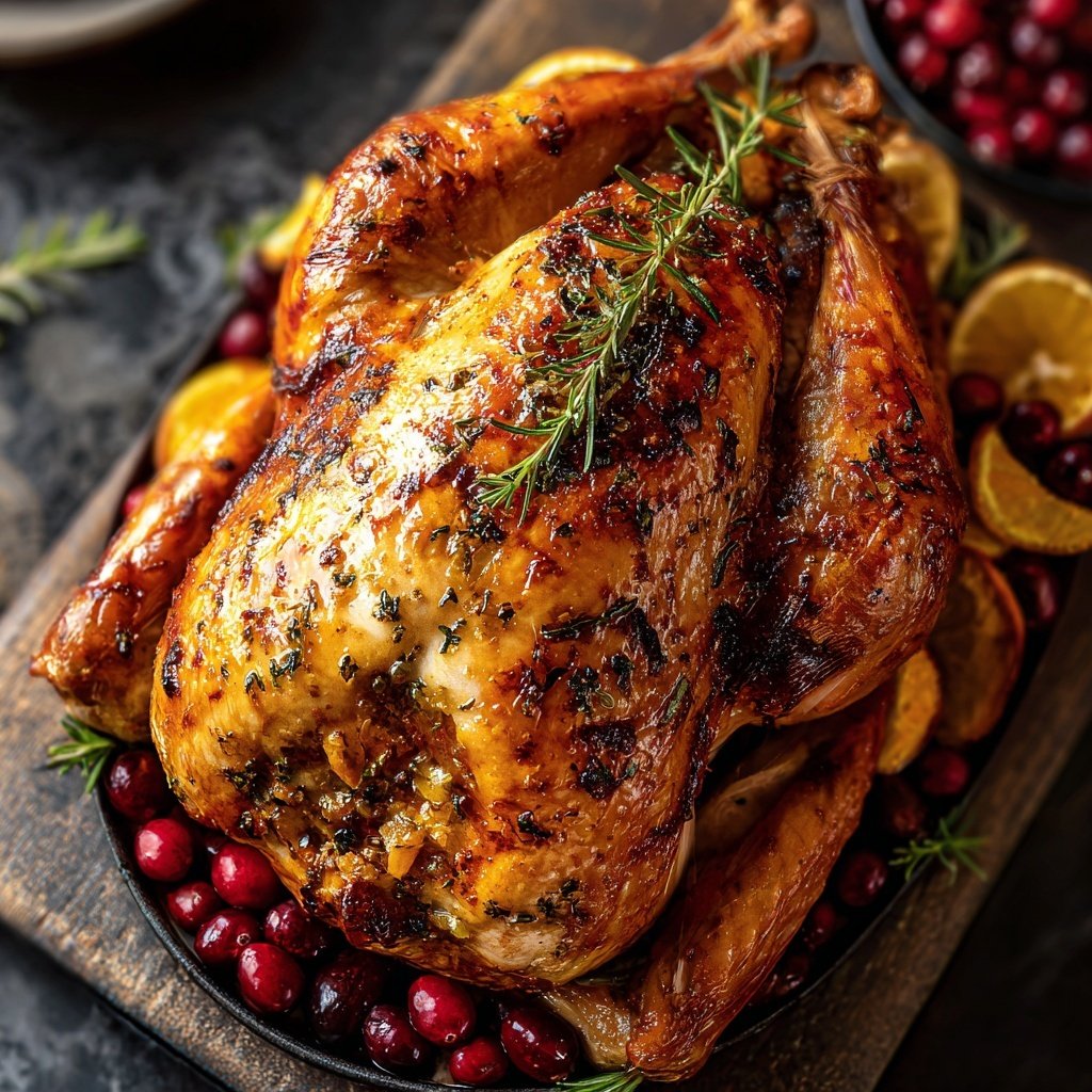 Festive Herb Roast Turkey