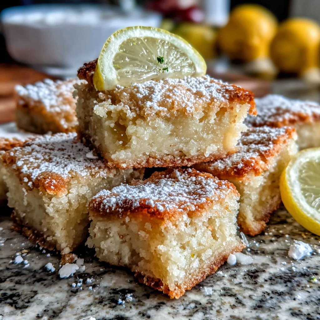 Sunny Dandelion Lemon Bars