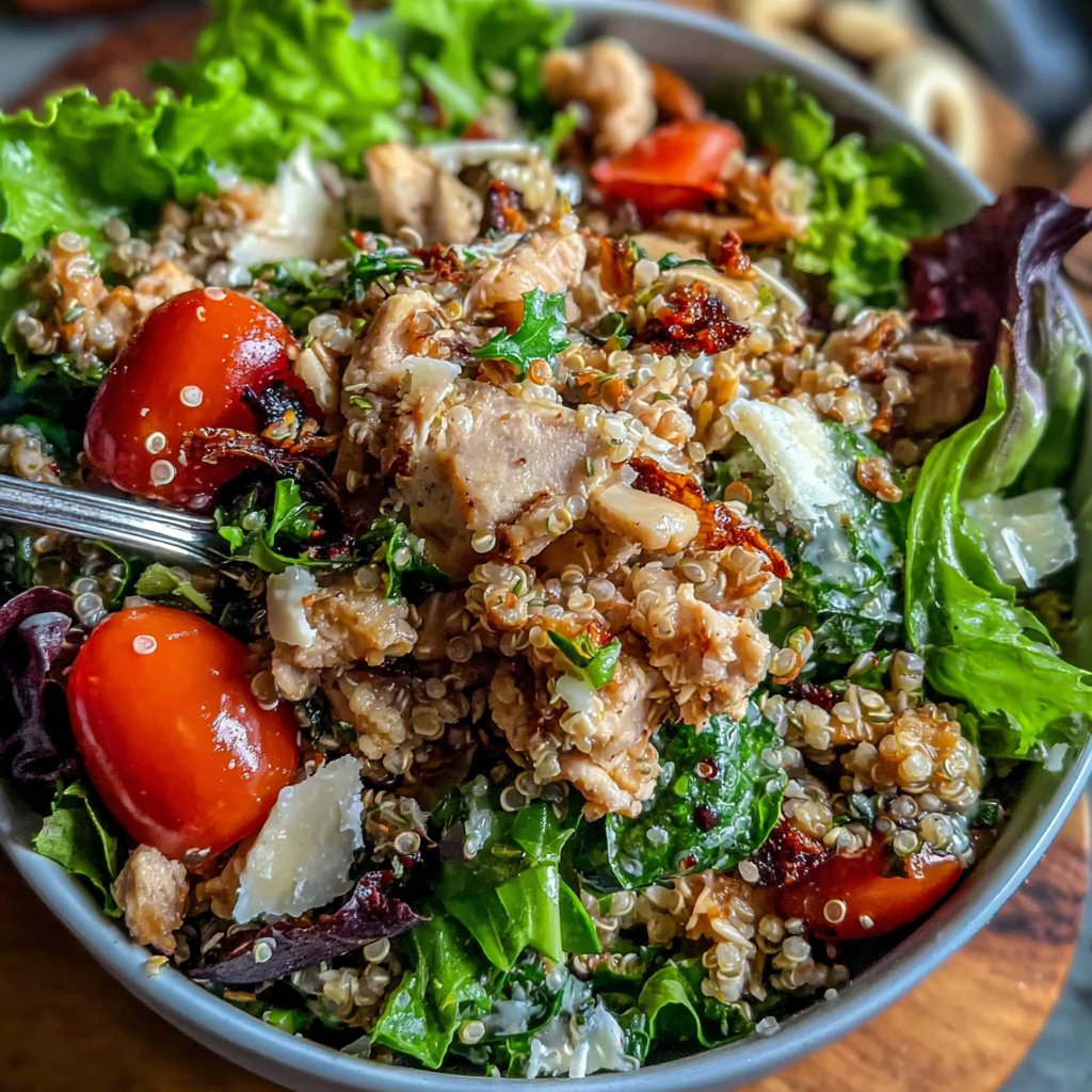 Turkey Quinoa Power Salad