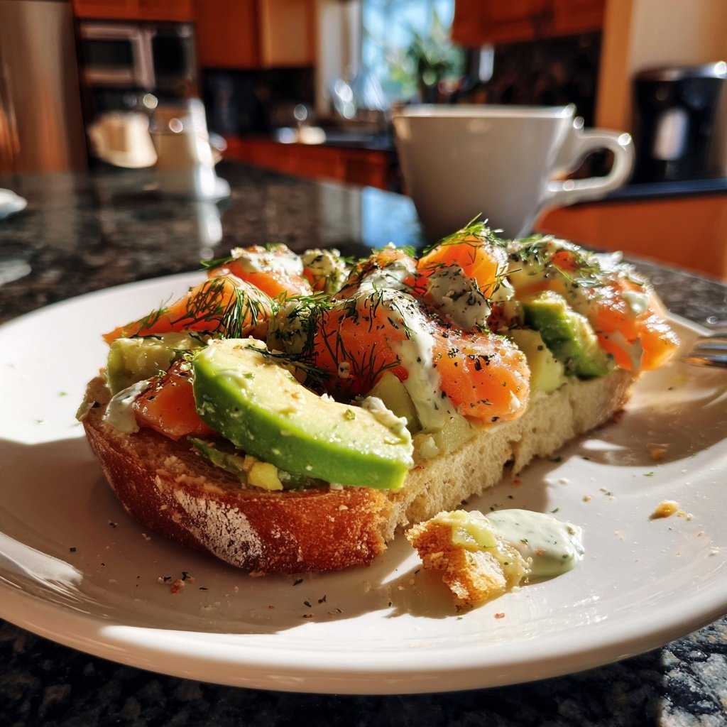 Silly Salmon Sandwich Delight