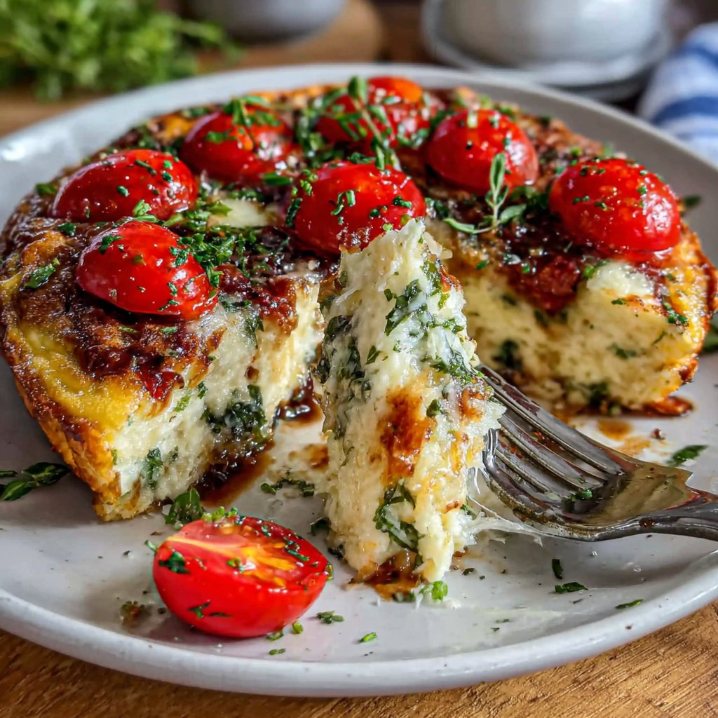 Herbed Egg and Cheese Brunch